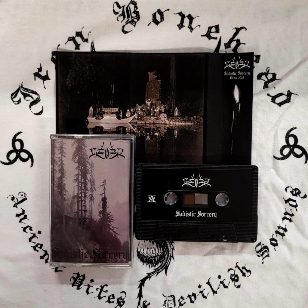 SEVER - Sadistic Sorcery demo tape 2022 (Blake Judd side-project)