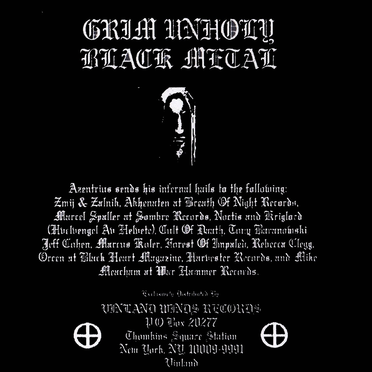 Unholy Terrorist Cult CD