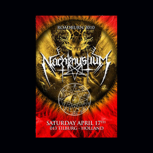 Nachtmystium Roadburn Festival 2010 flier 24x36" poster