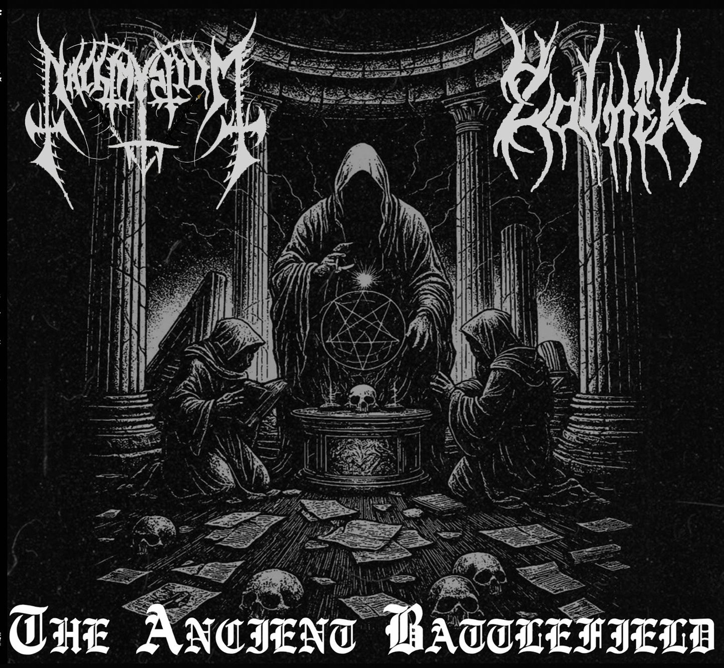 Nachtmystium / Zalnik - The Ancient Battlefield CD