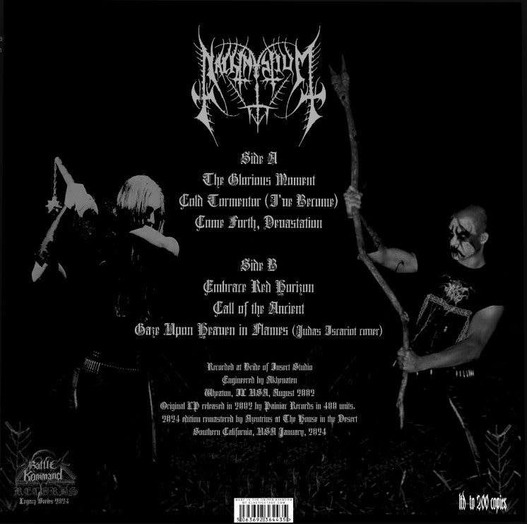 Nachtmystium (self-titled) MLP vinyl LP reissue 2026