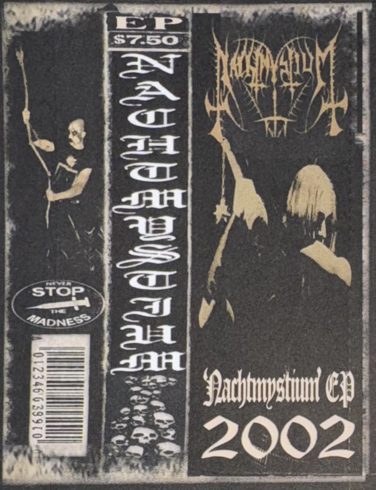 Nachtmystium (self-titled) MLP 2003 cassette