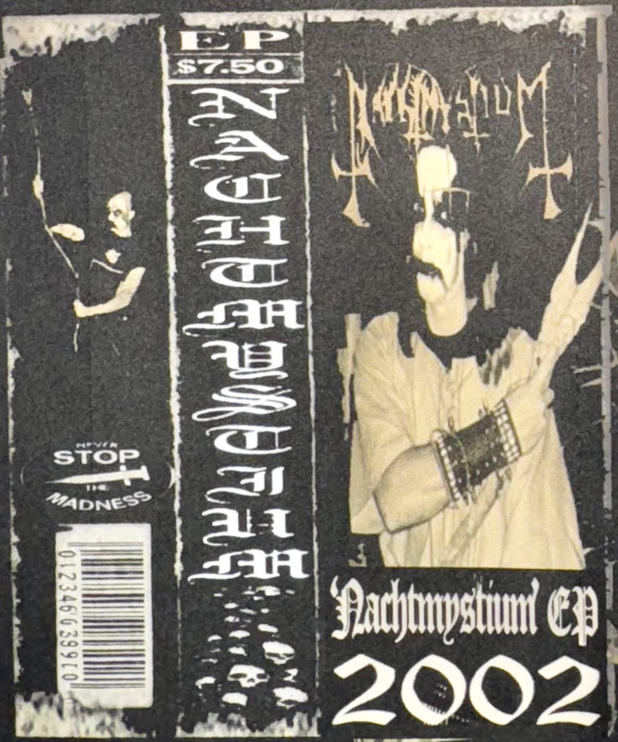 Nachtmystium (self-titled) MLP 2003 cassette